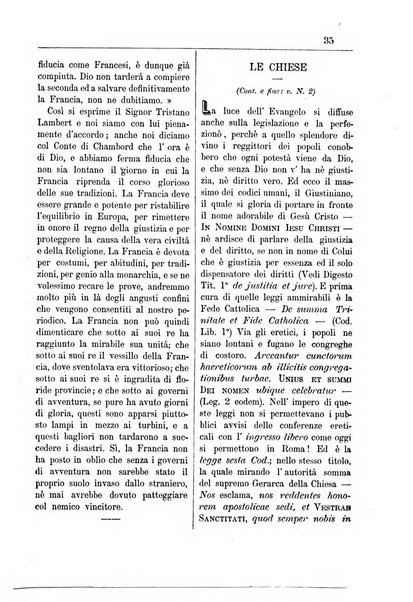 Annali degli avvocati di San Pietro periodico religioso, scientifico, legale