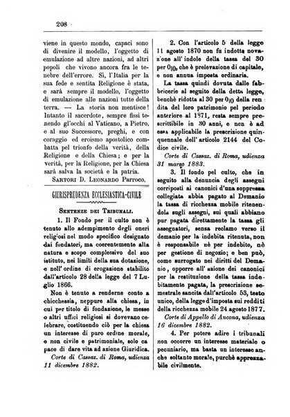 Annali degli avvocati di San Pietro periodico religioso, scientifico, legale