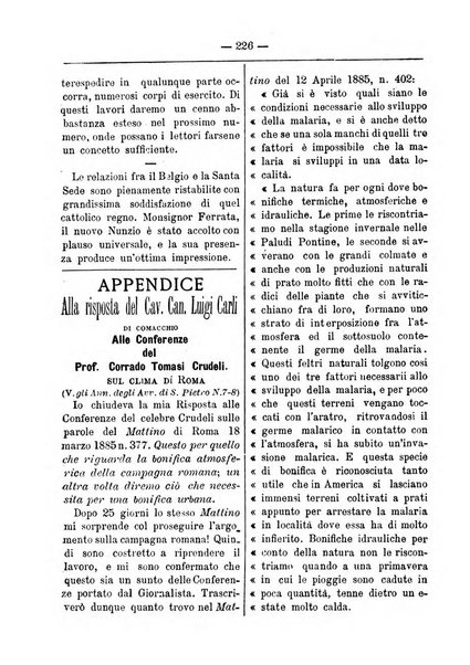 Annali degli avvocati di San Pietro periodico religioso, scientifico, legale