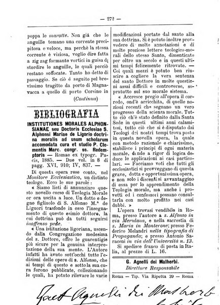 Annali degli avvocati di San Pietro periodico religioso, scientifico, legale