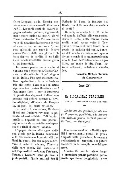 Annali degli avvocati di San Pietro periodico religioso, scientifico, legale