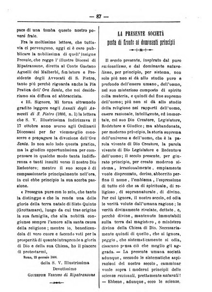 Annali degli avvocati di San Pietro periodico religioso, scientifico, legale