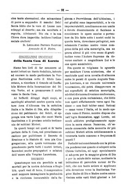 Annali degli avvocati di San Pietro periodico religioso, scientifico, legale