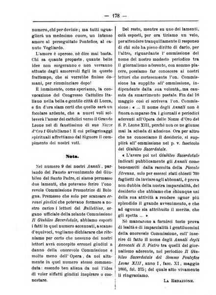 Annali degli avvocati di San Pietro periodico religioso, scientifico, legale