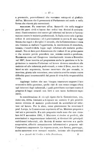 Annali del credito e della previdenza