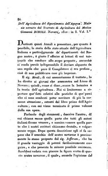 Annali dell'agricoltura del Regno d'Italia