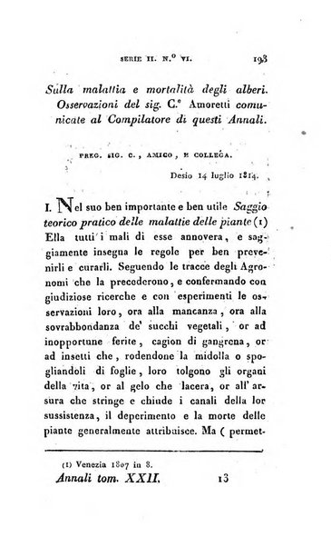 Annali dell'agricoltura del Regno d'Italia