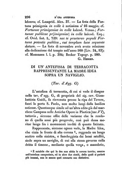 Annali dell'Instituto di corrispondenza archeologica