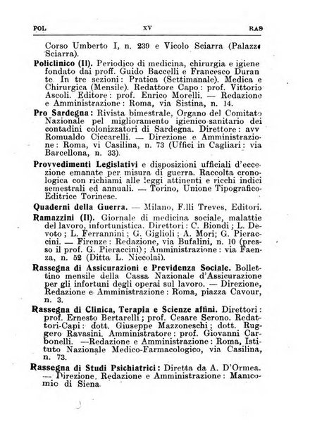 Annuario bibliografico italiano delle scienze mediche e affini