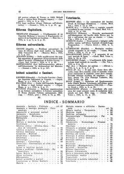 Annuario bibliografico italiano delle scienze mediche e affini