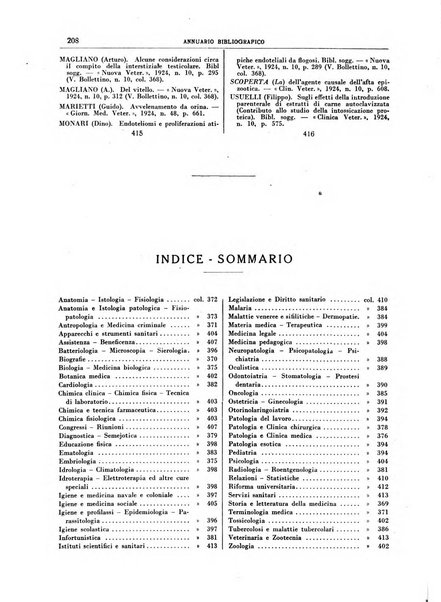 Annuario bibliografico italiano delle scienze mediche e affini