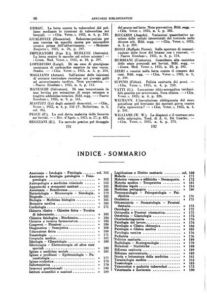 Annuario bibliografico italiano delle scienze mediche e affini