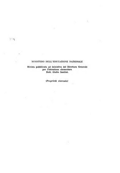 Annali dell'istruzione elementare rassegna bimestrale della Direzione generale per l'istruzione elementare