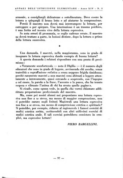 Annali dell'istruzione elementare rassegna bimestrale della Direzione generale per l'istruzione elementare