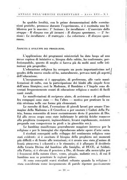 Annali dell'istruzione elementare rassegna bimestrale della Direzione generale per l'istruzione elementare