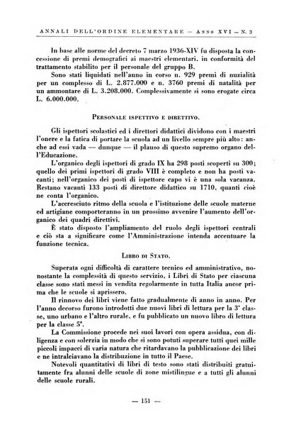 Annali dell'istruzione elementare rassegna bimestrale della Direzione generale per l'istruzione elementare