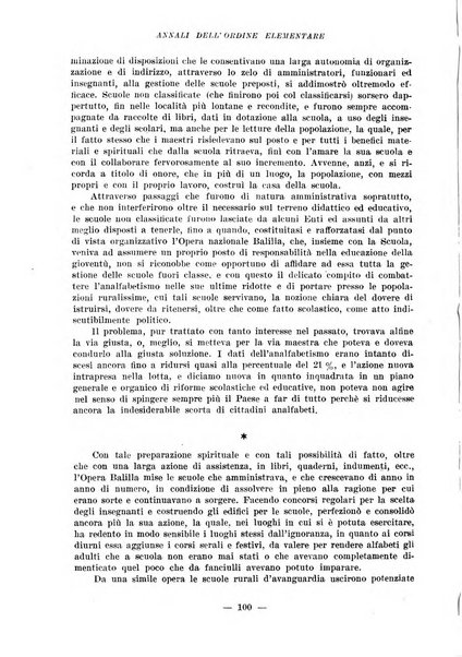 Annali dell'istruzione elementare rassegna bimestrale della Direzione generale per l'istruzione elementare