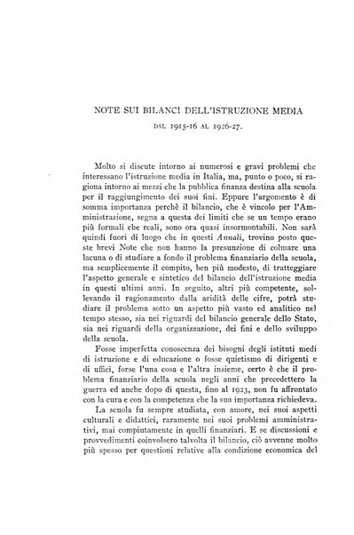 Annali della istruzione media