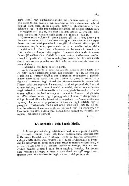 Annali della istruzione media