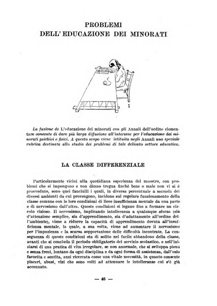 Annali dell'ordine elementare rassegna bimestrale della Direzione generale per l'ordine elementare