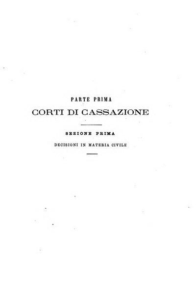 Annali della giurisprudenza italiana raccolta generale delle decisioni delle Corti di cassazione e d'appello in materia civile, criminale, commerciale, di diritto pubblico e amministrativo, e di procedura civile e penale