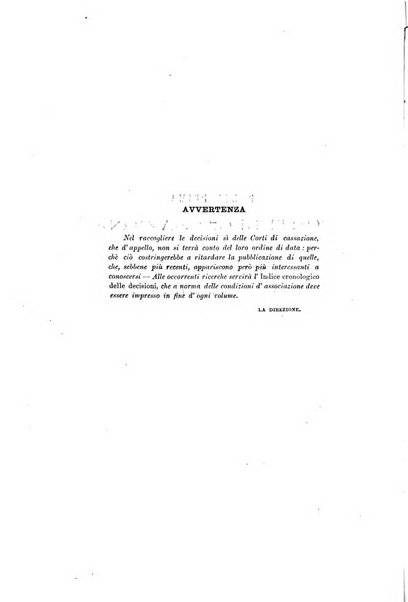 Annali della giurisprudenza italiana raccolta generale delle decisioni delle Corti di cassazione e d'appello in materia civile, criminale, commerciale, di diritto pubblico e amministrativo, e di procedura civile e penale