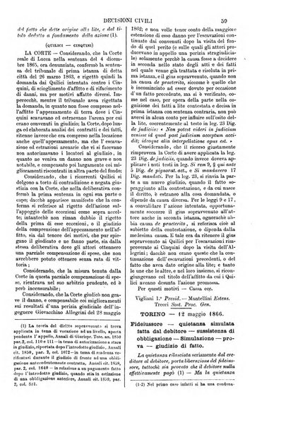 Annali della giurisprudenza italiana raccolta generale delle decisioni delle Corti di cassazione e d'appello in materia civile, criminale, commerciale, di diritto pubblico e amministrativo, e di procedura civile e penale