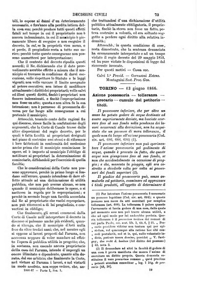 Annali della giurisprudenza italiana raccolta generale delle decisioni delle Corti di cassazione e d'appello in materia civile, criminale, commerciale, di diritto pubblico e amministrativo, e di procedura civile e penale