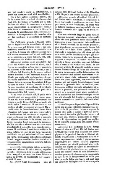 Annali della giurisprudenza italiana raccolta generale delle decisioni delle Corti di cassazione e d'appello in materia civile, criminale, commerciale, di diritto pubblico e amministrativo, e di procedura civile e penale