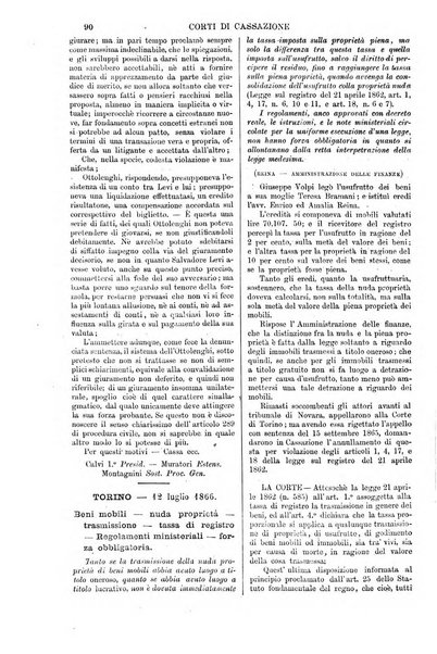 Annali della giurisprudenza italiana raccolta generale delle decisioni delle Corti di cassazione e d'appello in materia civile, criminale, commerciale, di diritto pubblico e amministrativo, e di procedura civile e penale