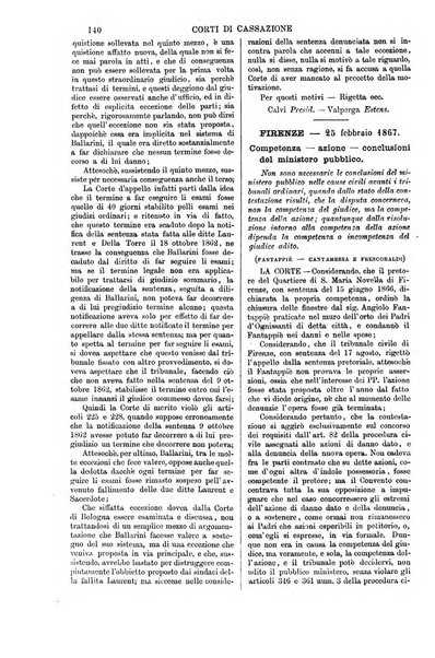 Annali della giurisprudenza italiana raccolta generale delle decisioni delle Corti di cassazione e d'appello in materia civile, criminale, commerciale, di diritto pubblico e amministrativo, e di procedura civile e penale