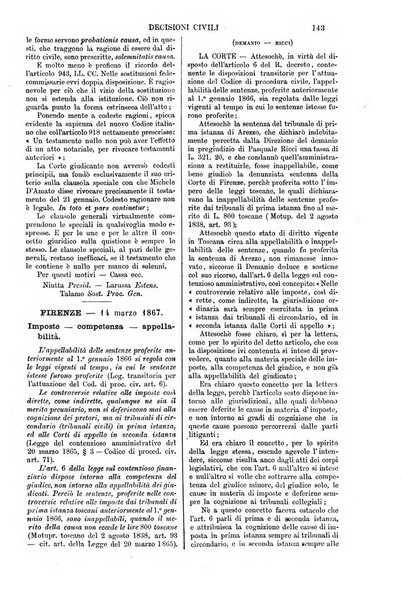 Annali della giurisprudenza italiana raccolta generale delle decisioni delle Corti di cassazione e d'appello in materia civile, criminale, commerciale, di diritto pubblico e amministrativo, e di procedura civile e penale