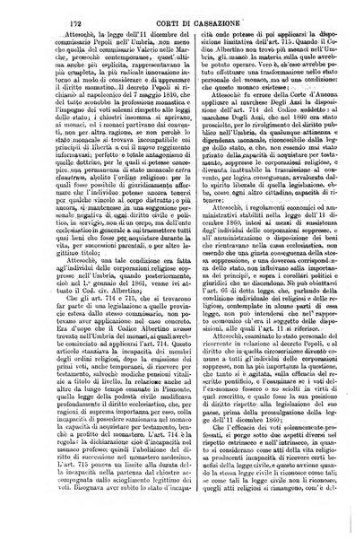 Annali della giurisprudenza italiana raccolta generale delle decisioni delle Corti di cassazione e d'appello in materia civile, criminale, commerciale, di diritto pubblico e amministrativo, e di procedura civile e penale