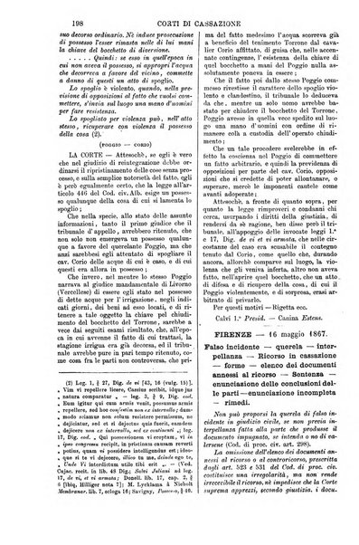 Annali della giurisprudenza italiana raccolta generale delle decisioni delle Corti di cassazione e d'appello in materia civile, criminale, commerciale, di diritto pubblico e amministrativo, e di procedura civile e penale