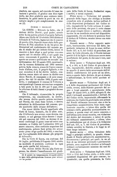 Annali della giurisprudenza italiana raccolta generale delle decisioni delle Corti di cassazione e d'appello in materia civile, criminale, commerciale, di diritto pubblico e amministrativo, e di procedura civile e penale