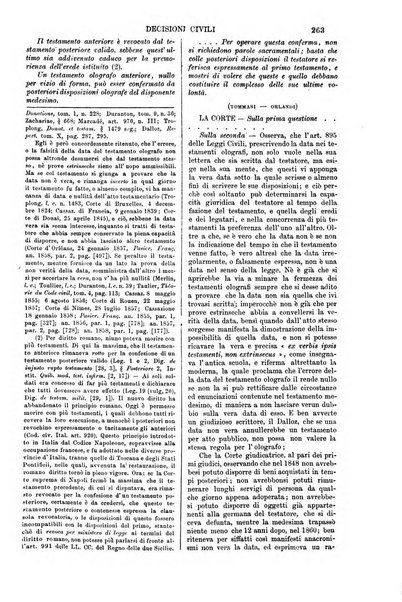 Annali della giurisprudenza italiana raccolta generale delle decisioni delle Corti di cassazione e d'appello in materia civile, criminale, commerciale, di diritto pubblico e amministrativo, e di procedura civile e penale