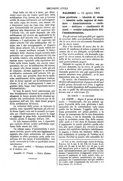 Annali della giurisprudenza italiana raccolta generale delle decisioni delle Corti di cassazione e d'appello in materia civile, criminale, commerciale, di diritto pubblico e amministrativo, e di procedura civile e penale