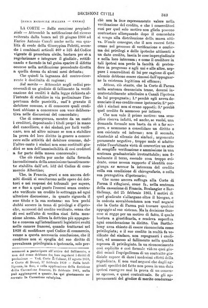 Annali della giurisprudenza italiana raccolta generale delle decisioni delle Corti di cassazione e d'appello in materia civile, criminale, commerciale, di diritto pubblico e amministrativo, e di procedura civile e penale