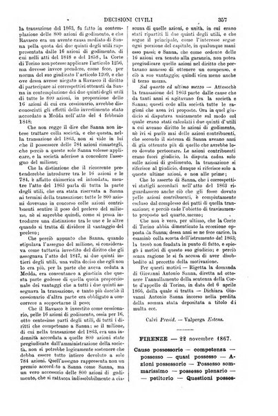 Annali della giurisprudenza italiana raccolta generale delle decisioni delle Corti di cassazione e d'appello in materia civile, criminale, commerciale, di diritto pubblico e amministrativo, e di procedura civile e penale