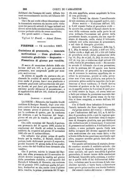 Annali della giurisprudenza italiana raccolta generale delle decisioni delle Corti di cassazione e d'appello in materia civile, criminale, commerciale, di diritto pubblico e amministrativo, e di procedura civile e penale