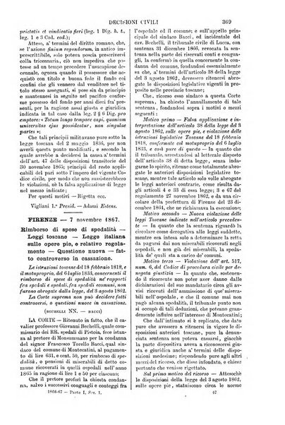 Annali della giurisprudenza italiana raccolta generale delle decisioni delle Corti di cassazione e d'appello in materia civile, criminale, commerciale, di diritto pubblico e amministrativo, e di procedura civile e penale