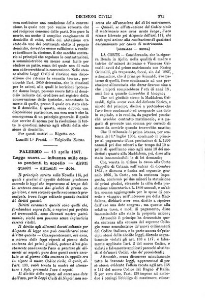 Annali della giurisprudenza italiana raccolta generale delle decisioni delle Corti di cassazione e d'appello in materia civile, criminale, commerciale, di diritto pubblico e amministrativo, e di procedura civile e penale