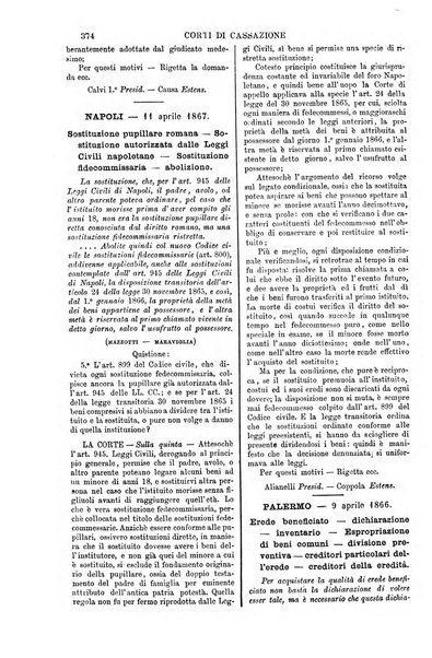 Annali della giurisprudenza italiana raccolta generale delle decisioni delle Corti di cassazione e d'appello in materia civile, criminale, commerciale, di diritto pubblico e amministrativo, e di procedura civile e penale