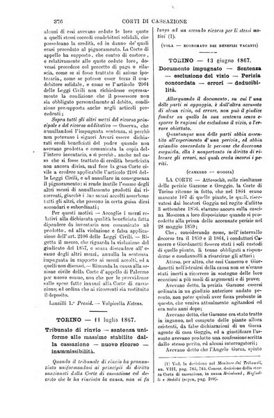 Annali della giurisprudenza italiana raccolta generale delle decisioni delle Corti di cassazione e d'appello in materia civile, criminale, commerciale, di diritto pubblico e amministrativo, e di procedura civile e penale