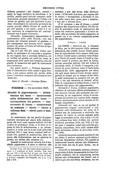 Annali della giurisprudenza italiana raccolta generale delle decisioni delle Corti di cassazione e d'appello in materia civile, criminale, commerciale, di diritto pubblico e amministrativo, e di procedura civile e penale