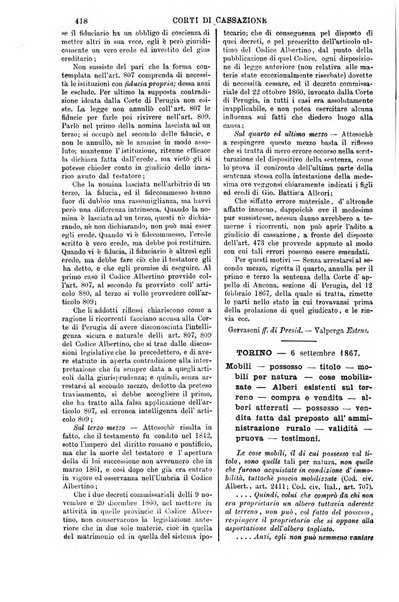 Annali della giurisprudenza italiana raccolta generale delle decisioni delle Corti di cassazione e d'appello in materia civile, criminale, commerciale, di diritto pubblico e amministrativo, e di procedura civile e penale