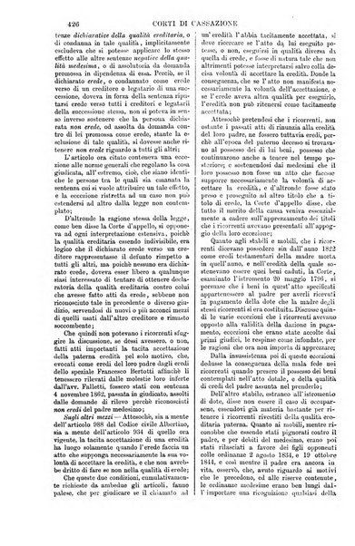 Annali della giurisprudenza italiana raccolta generale delle decisioni delle Corti di cassazione e d'appello in materia civile, criminale, commerciale, di diritto pubblico e amministrativo, e di procedura civile e penale