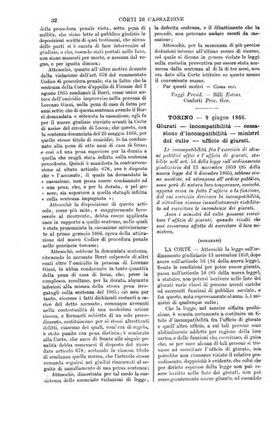 Annali della giurisprudenza italiana raccolta generale delle decisioni delle Corti di cassazione e d'appello in materia civile, criminale, commerciale, di diritto pubblico e amministrativo, e di procedura civile e penale