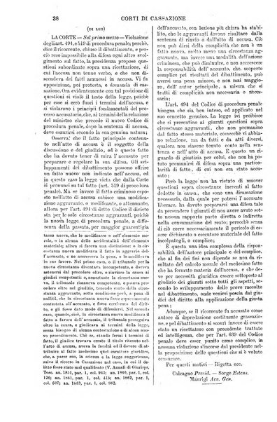 Annali della giurisprudenza italiana raccolta generale delle decisioni delle Corti di cassazione e d'appello in materia civile, criminale, commerciale, di diritto pubblico e amministrativo, e di procedura civile e penale