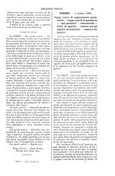 Annali della giurisprudenza italiana raccolta generale delle decisioni delle Corti di cassazione e d'appello in materia civile, criminale, commerciale, di diritto pubblico e amministrativo, e di procedura civile e penale